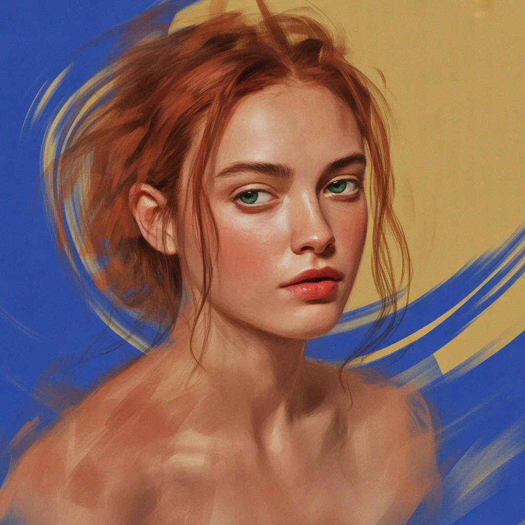 InkFiction Artistic style AI-generated avatar for journal entries